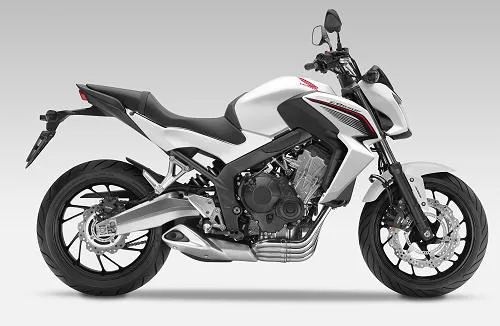 Photo de profil de la CB 650 F 2014 en couleur non défini