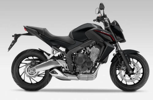 Photo de profil de la CB 650 F 2014 en couleur non défini