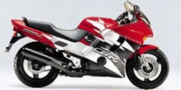 Foto de perfil del CBR 1000 F 1998 en color indefinido.