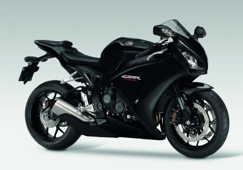 Foto de perfil del CBR 1000 RR Fireblade 2012 en color indefinido.