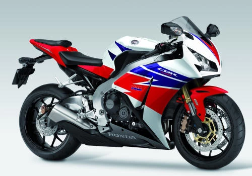 Foto de perfil del CBR 1000 RR Fireblade 2013 en color indefinido.