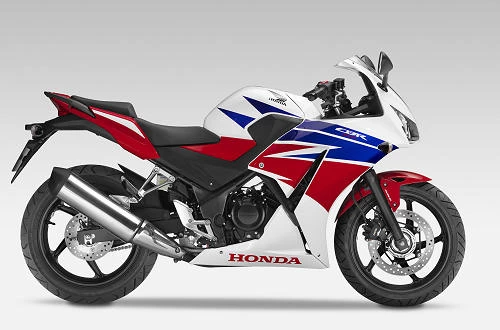 Photo de profil de la CBR 300 R 2014 en couleur non défini