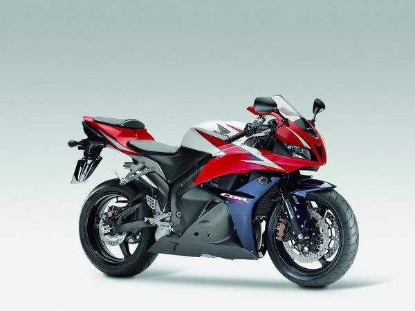 Profile photo of CBR 600 RR 2009 in color white / red / blue.