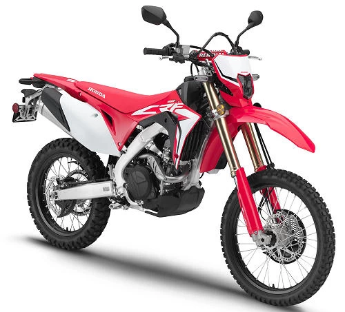 Foto de perfil del CRF 450 L 2019 en color indefinido.