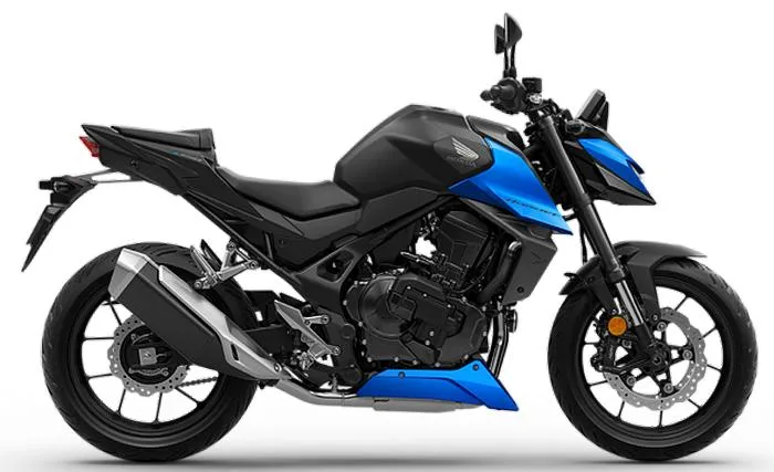 Profile photo of CB 750 Hornet 2027 in color black / blue.