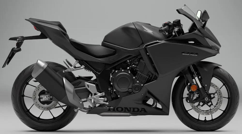 Profile photo of CBR 500 R Four 2027 in color black.
