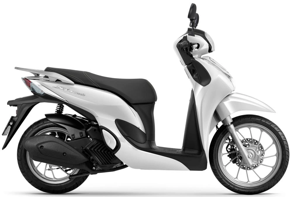 Profile photo of SH Mode 125 2027 in color white.