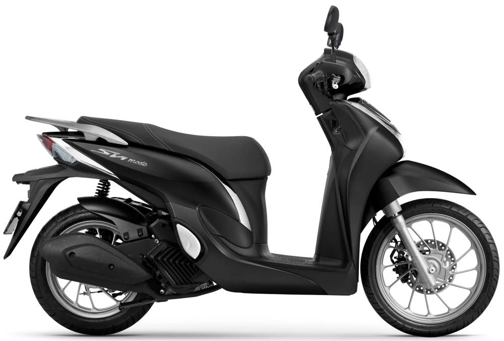 Profile photo of SH Mode 125 2027 in color black.