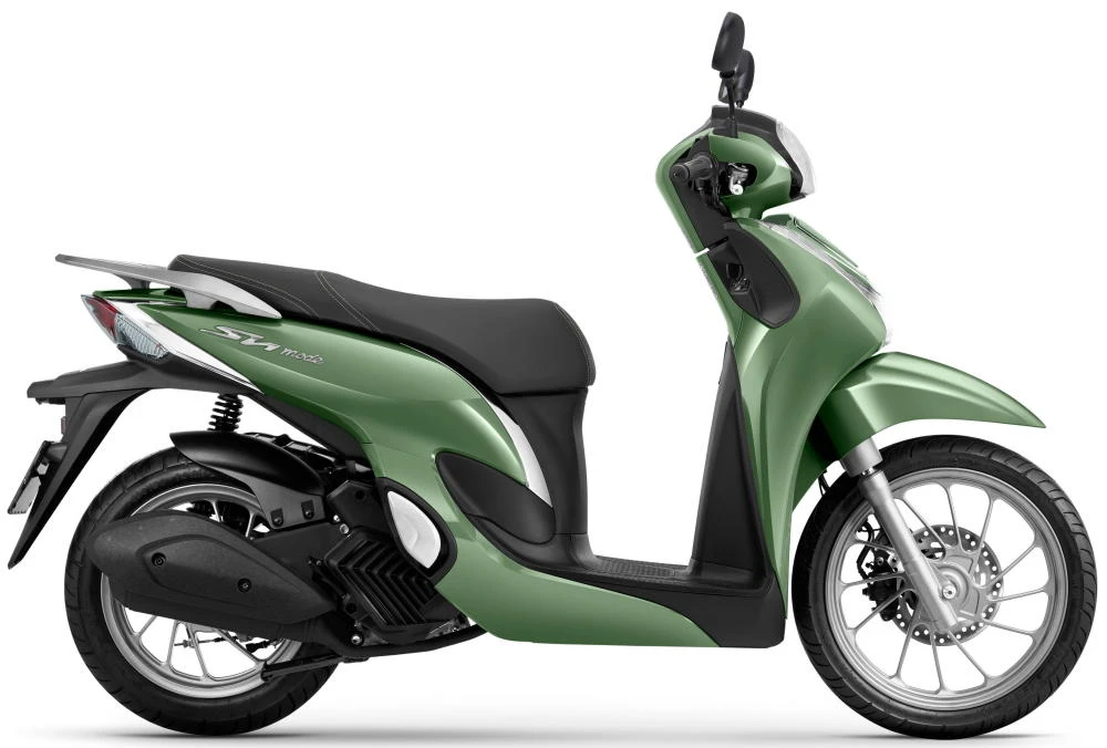 Profile photo of SH Mode 125 2027 in color green.