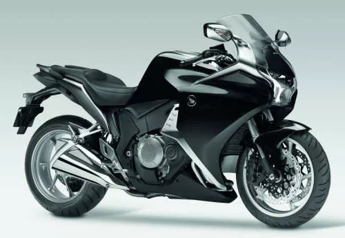 Foto de perfil del VFR 1200 F 2011 en color indefinido.