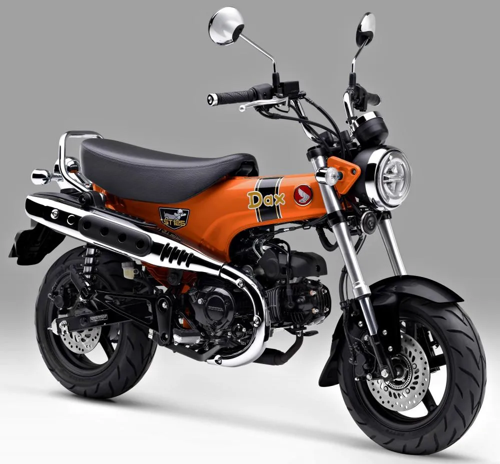 Honda Dax 125 ST 2026 - Motorcycle specifications, reviews, photos