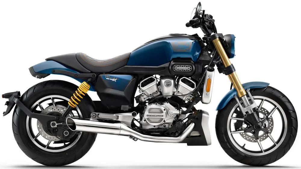 Profile photo of GV 125 X 2025 in color blue.