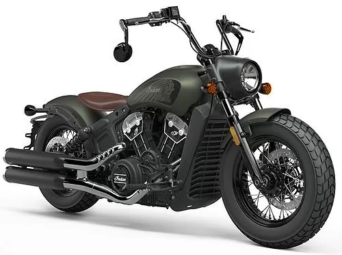 Foto de perfil del 1133 Scout Bobber Twenty 2021 en color indefinido.