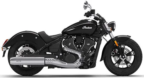 Foto de perfil del 999 Scout Sixty Classic 2026 en color negro.