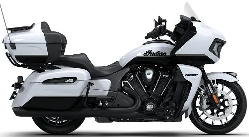 Foto de perfil del 1830 Pursuit Limited / Dark Horse 2026 en color blanco / negro.