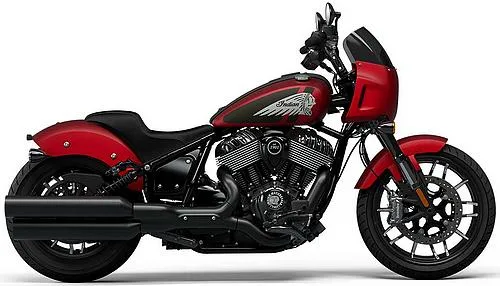 Foto de perfil del 1890 Sport Chief 2024 en color rojo.