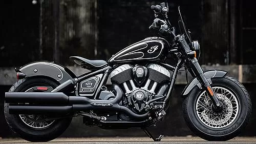Profile photo of 1890 Chief Bobber Dark Horse Jack Daniel's 2023 in color black.