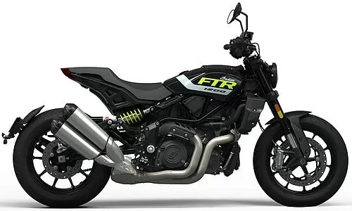 Photo de profil de la FTR 1200 2023 en couleur noir
