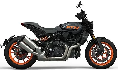 Photo de profil de la FTR 1200 2024 en couleur gris