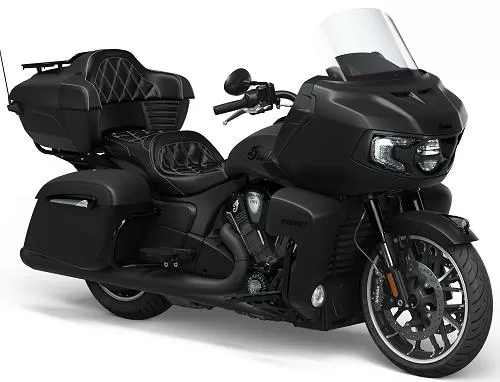 Foto de perfil del 1770 Pursuit Dark Horse 2023 en color negro.
