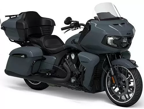 Foto de perfil del 1770 Pursuit Dark Horse 2024 en color gris.
