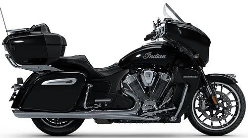 Foto de perfil del 1830 Roadmaster Limited / Dark Horse 2025 en color negro.