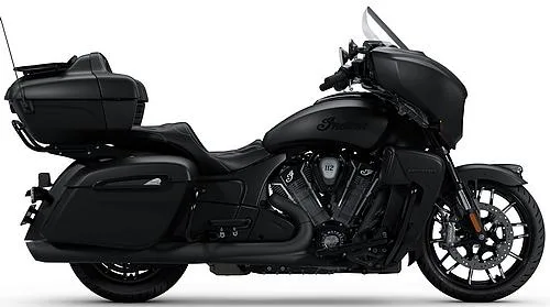 Foto de perfil del 1830 Roadmaster Limited / Dark Horse 2025 en color negro.