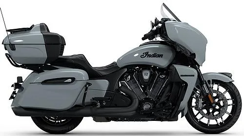Foto de perfil del 1830 Roadmaster Limited / Dark Horse 2025 en color gris.