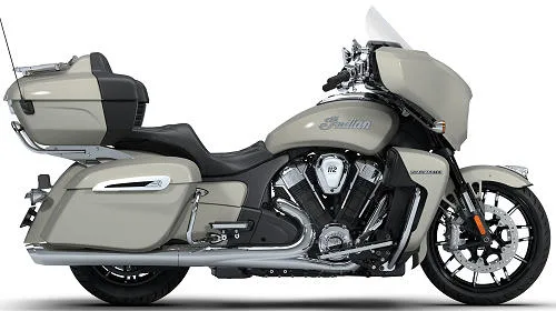 Foto de perfil del 1830 Roadmaster Limited / Dark Horse 2026 en color gris.