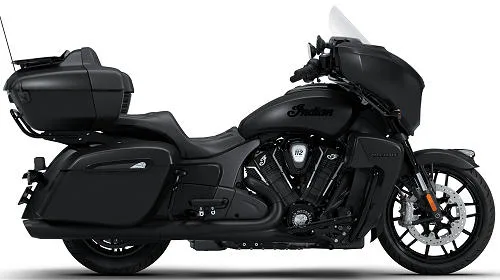 Foto de perfil del 1830 Roadmaster Limited / Dark Horse 2026 en color negro.