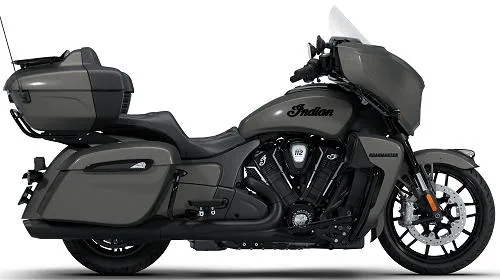 Foto de perfil del 1830 Roadmaster Limited / Dark Horse 2026 en color gris.