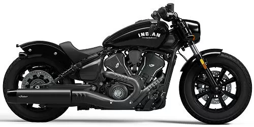 Profile photo of 1250 Scout Bobber 2025 in color black.