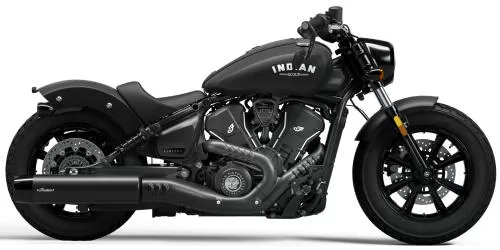 Profile photo of 1250 Scout Bobber 2025 in color black.
