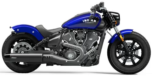 Profile photo of 1250 Scout Bobber 2025 in color blue.