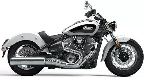 Profile photo of 1250 Scout Classic 2025 in color white / black.