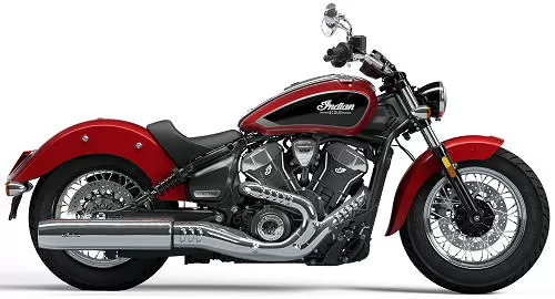 Profile photo of 1250 Scout Classic 2025 in color red / black.