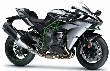 Une moto Kawasaki Ninja 1000 H2 2027
