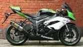 Moto Kawasaki ZX-6RR 600 25eme anniversaire 2009