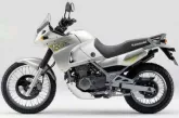 Moto Kawasaki KLE 500 1997