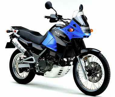 moto kawasaki trail