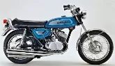 Moto Kawasaki 500 H1 MACH III 1971