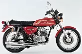 Motorcycle Kawasaki 500 H1 MACH III 1972