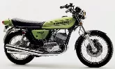 Moto Kawasaki 500 H1 MACH III 1973
