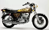 Motorcycle Kawasaki 500 H1 MACH III 1975