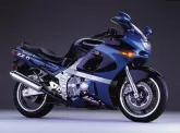 Motorcycle Kawasaki 600 ZZR 1997
