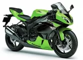 Motorcycle Kawasaki ZX-6R 600 2012
