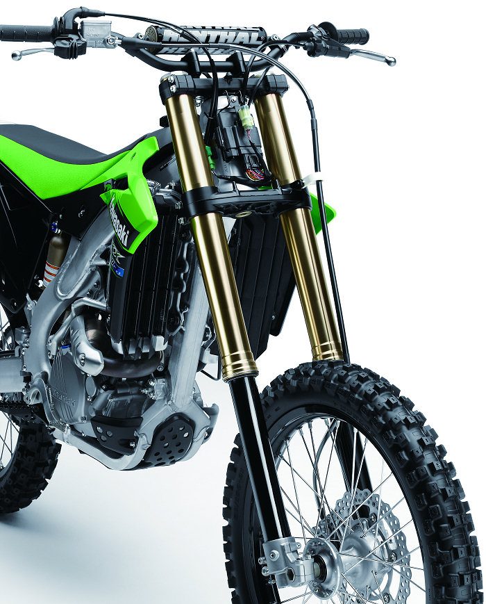 Durite Silicone Radiateur Pour Kawasaki KXF250 KX250F 2013-2016 - Vert, Neuf En Emballage
