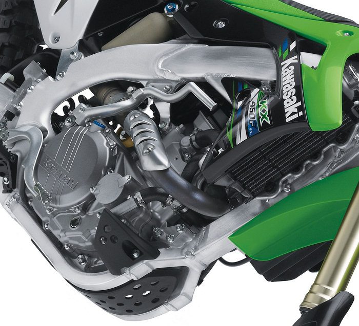 Stainless Steel Head Pipe KX450F '09