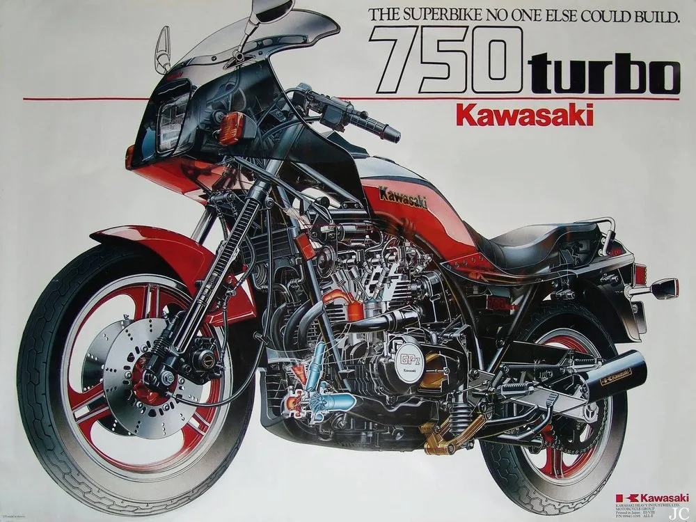 Kawasaki GPZ 750 Turbo 1983 - 3