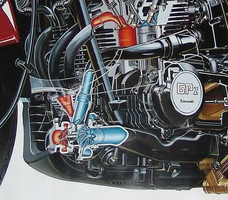 Kawasaki GPZ 750 Turbo 1983 - 2